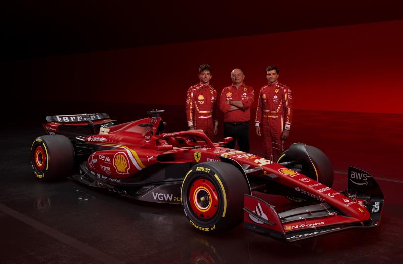  - F1 | Les photos de la Ferrari pour la saison 2024