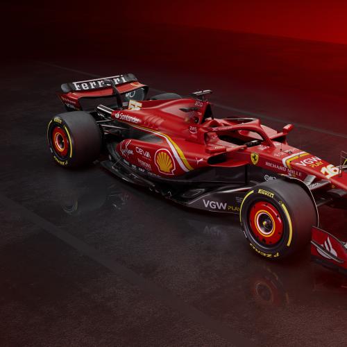 F1 | Les photos de la Ferrari pour la saison 2024