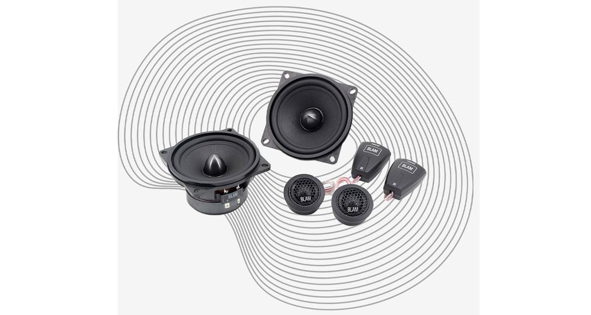 Blam Audio commercialise un kit 2 voies en 10 cm offrant un bon rapport qualité/prix