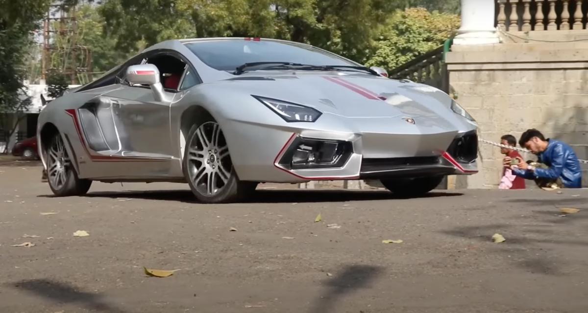 Lassés de leur Honda Civic, ils la transforment en Lamborghini Aventador