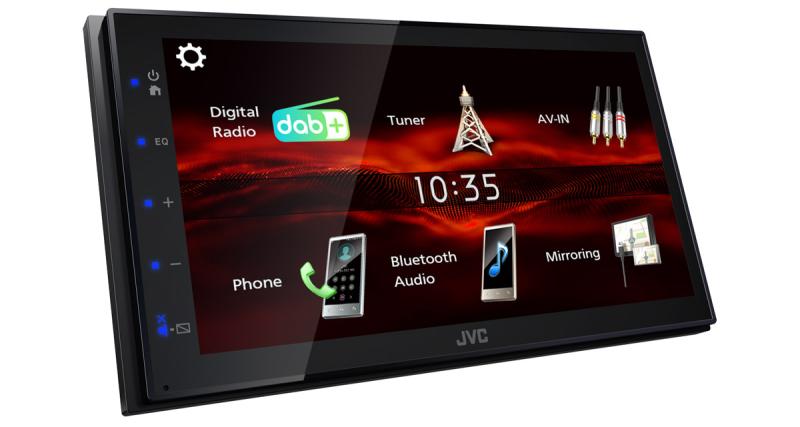  - JVC dévoile un autoradio avec Mirroring pour Smartphone Android