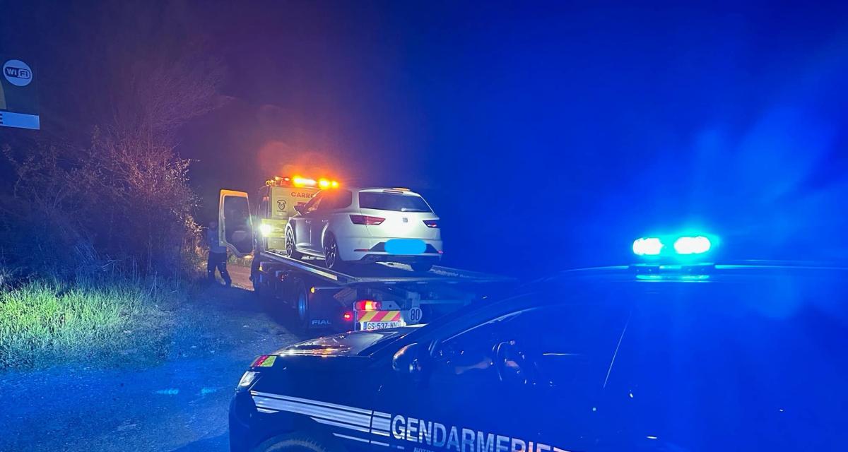 La gendarmerie veille au grain même la nuit, deux automobilistes pris en grand excès de vitesse sur l'autoroute
