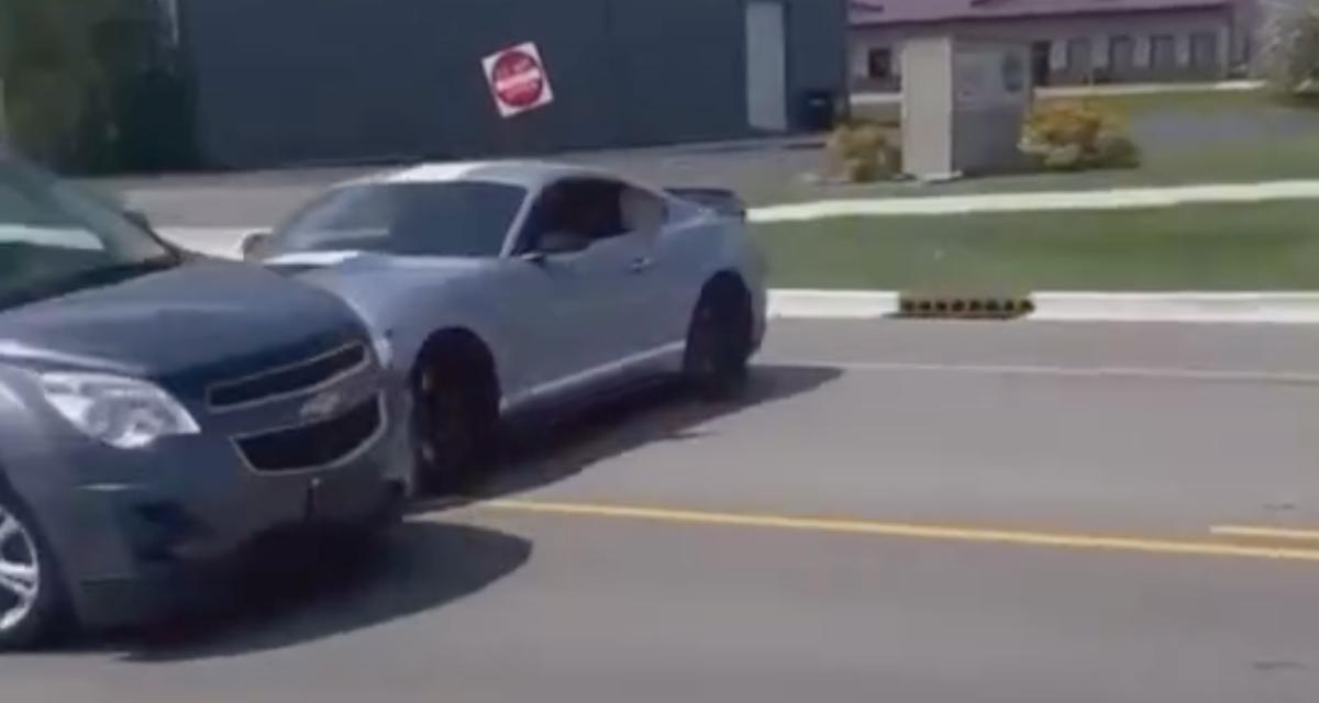 VIDEO - Cette Mustang s'offre un moment de solitude hors-normes