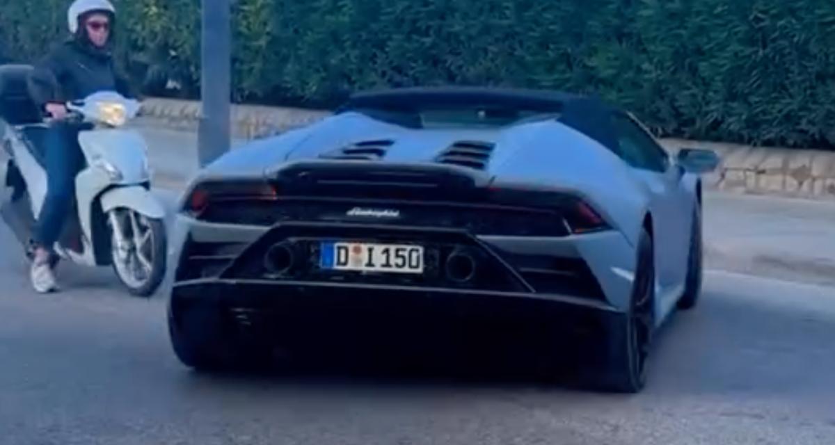 VIDEO - La Lamborghini pensait que la voie était libre, mais non...