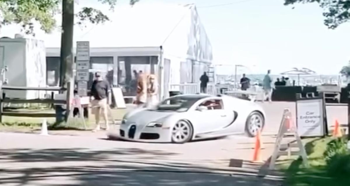 VIDEO - Non, rouler avec une Bugatti Veyron n'est pas toujours un cadeau