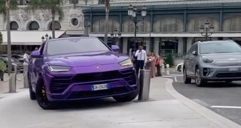  - VIDEO - À bord de son Lamborghini Urus, monsieur n’est visiblement pas très à l’aise dans les rues de Monaco