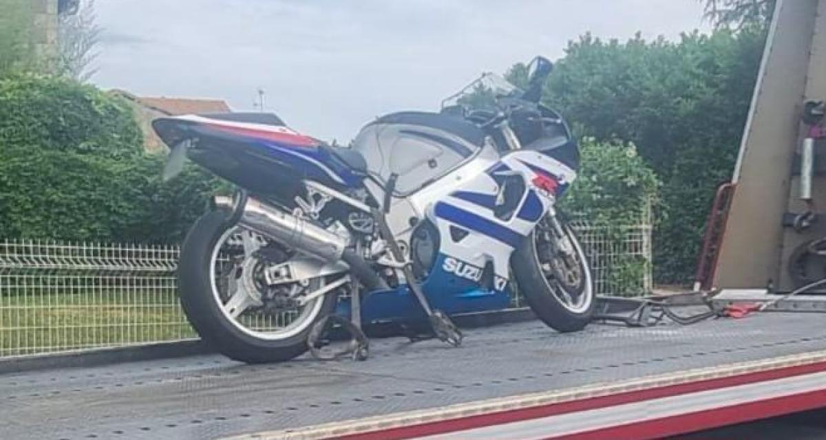 Pas de compote pour ce motard, il est flashé à 173km/h au lieu de 80 par les gendarmes