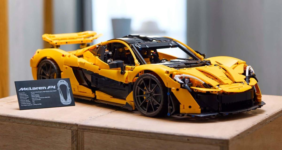 Lego McLaren P1 : un chef d'oeuvre de briques débarque enfin