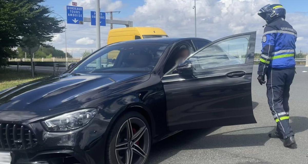 Flashé avec sa Mercedes à 240 km/h sur l'Autoroute A 10, les vacances sont retardées pour cet automobiliste