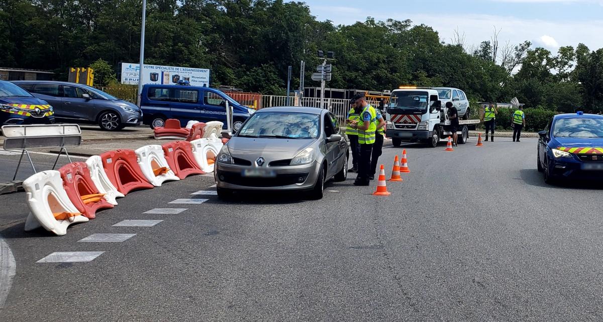 En trois heures sur les routes du Vaucluse, les gendarmes font un carton