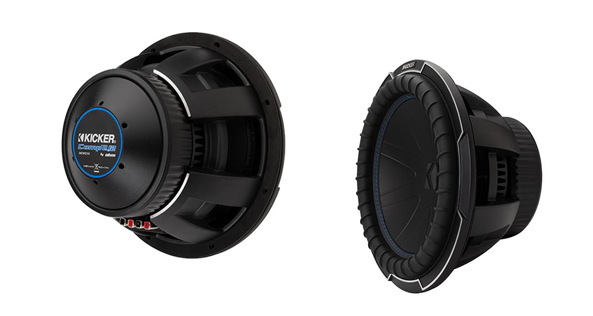 Kicker USA renouvelle sa gamme de subwoofers CompQ