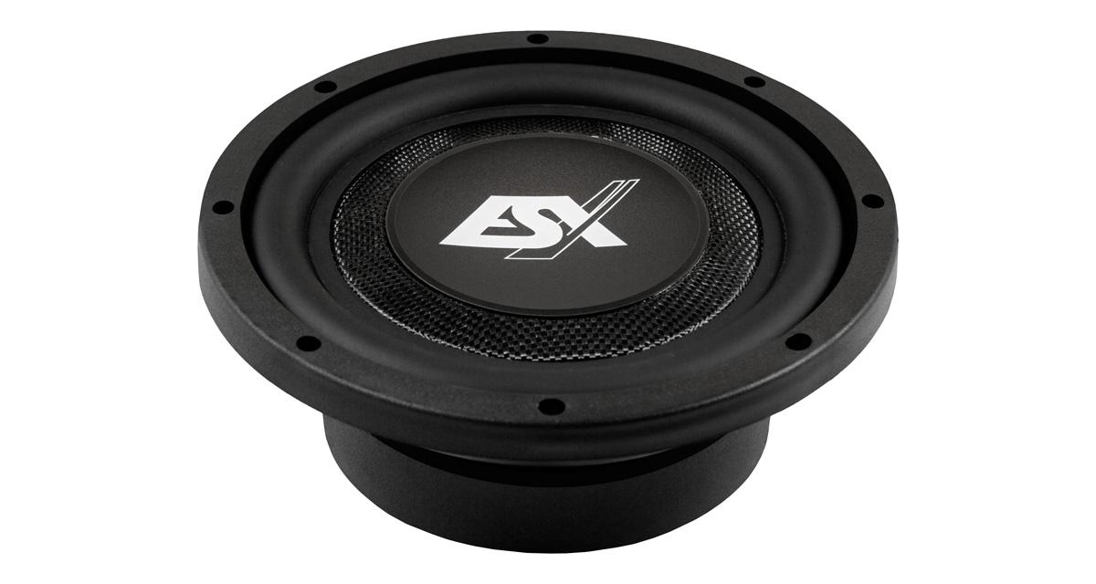 ESX dévoile un nouveau subwoofer slim de 20 cm