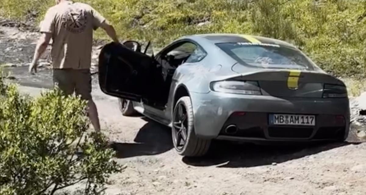 VIDEO - Ils partent en camping sauvage avec... une Aston Martin Vantage !