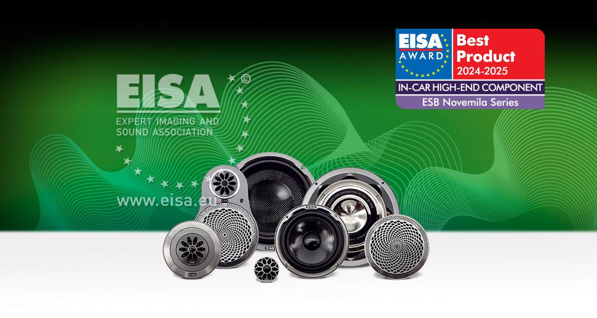 ESB a été primée à l'EISA 2024-2025 pour son kit 3 voies audiophile