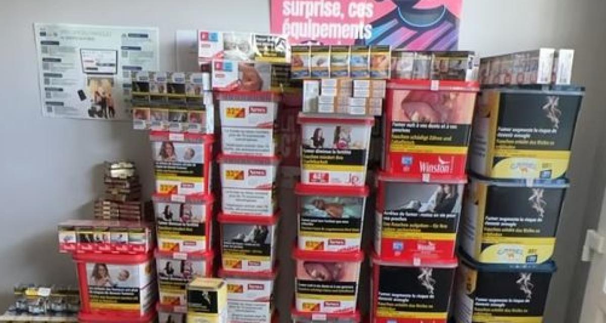 Elle achète 24 kg de tabac au Luxembourg, mais tombe sur les gendarmes à son retour