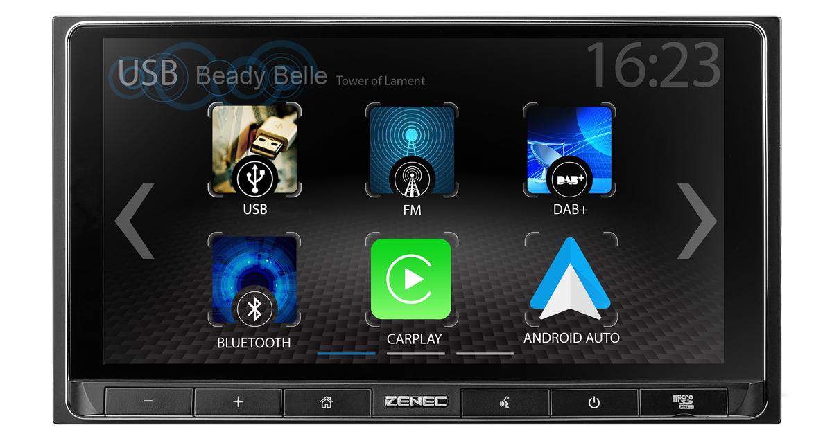 Zenec présente une nouvelle station multimédia avec CarPlay Wireless