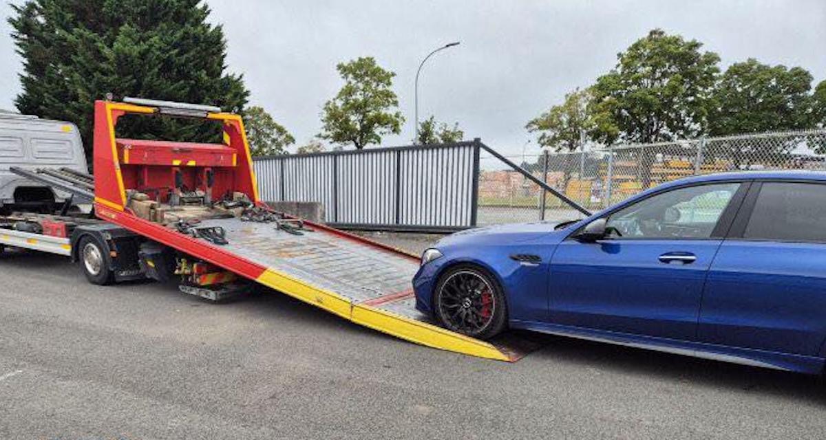 L'automobiliste belge attrapé en excès de vitesse, il retourne au pays en taxi