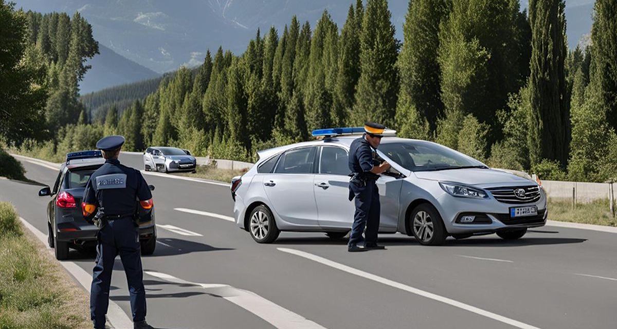 Les gendarmes surveillent de près cette route, les automobilistes prennent chers