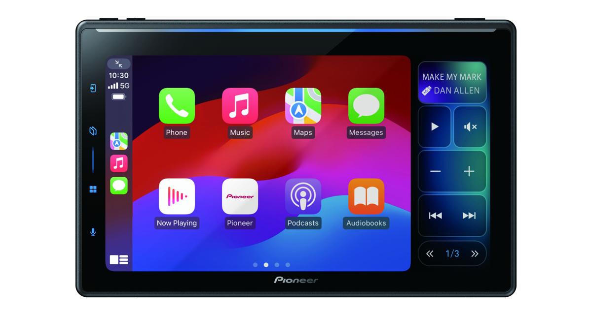 Pioneer dévoile un nouvel autoradio CarPlay et Android Auto