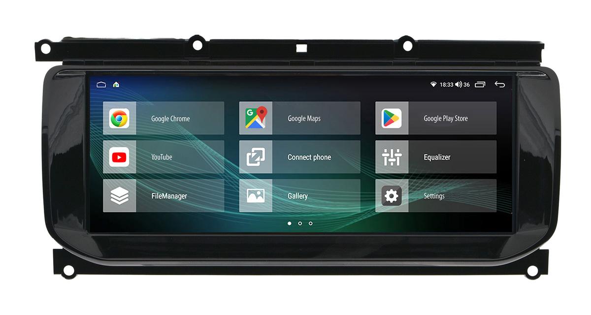 Un autoradio connecté Android pour le Range Rover Evoque chez Phonocar