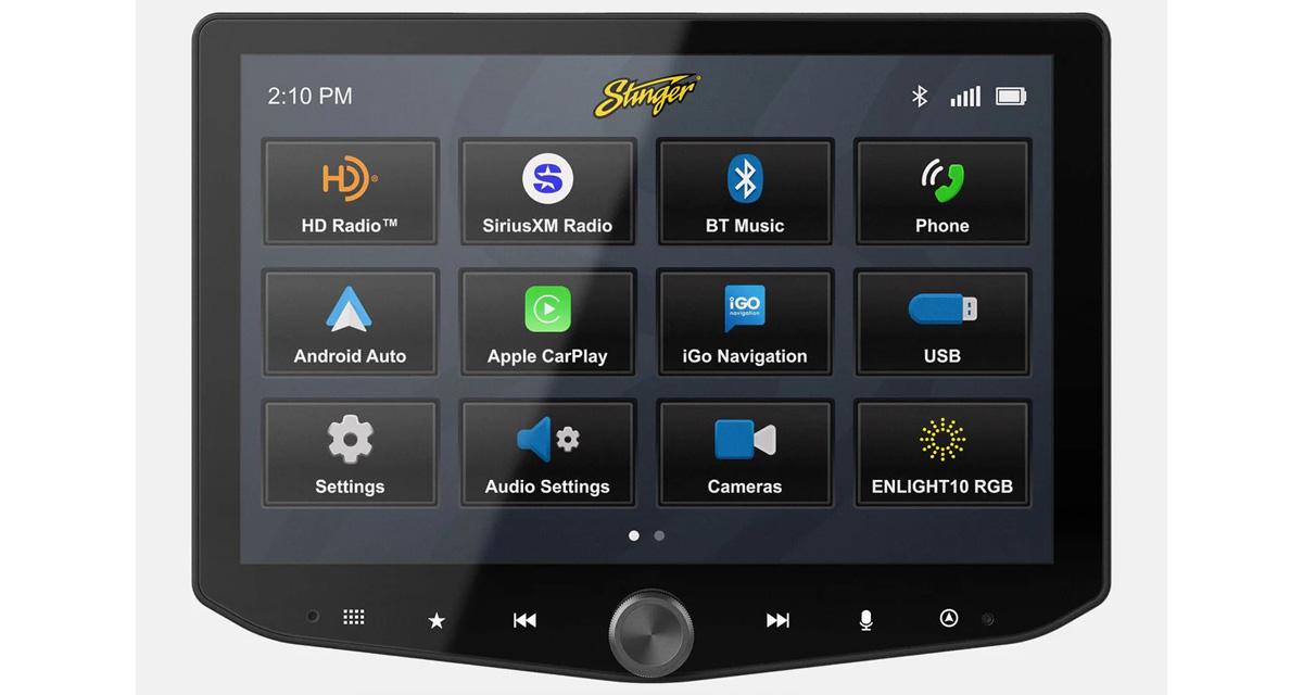 Stinger présente un nouvel autoradio multimédia avec CarPlay