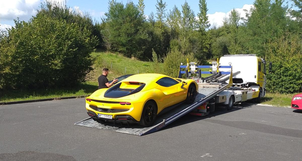 Une Ferrari flashée en excès de vitesse, l'automobiliste n'a plus que ses yeux pour pleurer