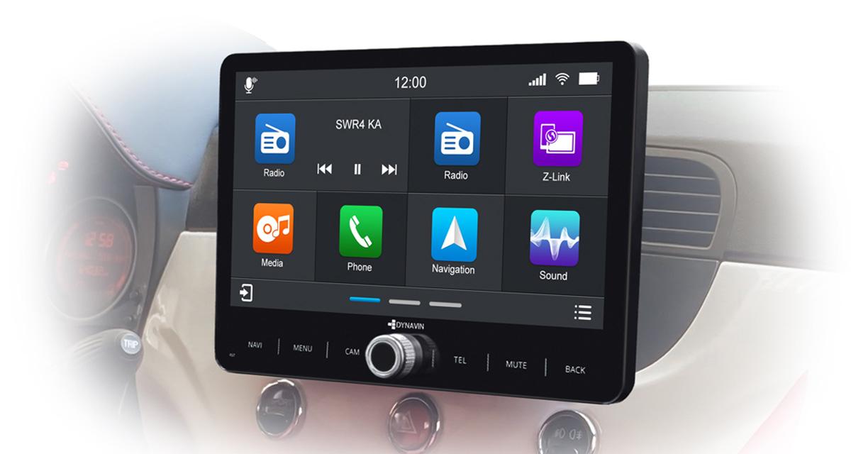 Dynavin présente un nouvel autoradio connecté avec grand écran