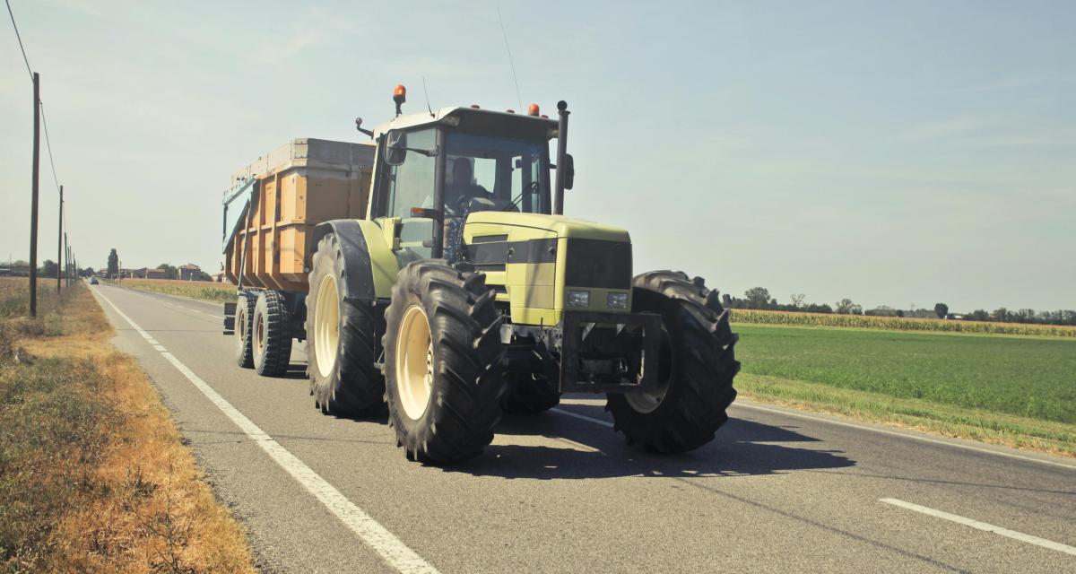 Contrôlé avec 2,22 g/l de sang au volant ... de son tracteur