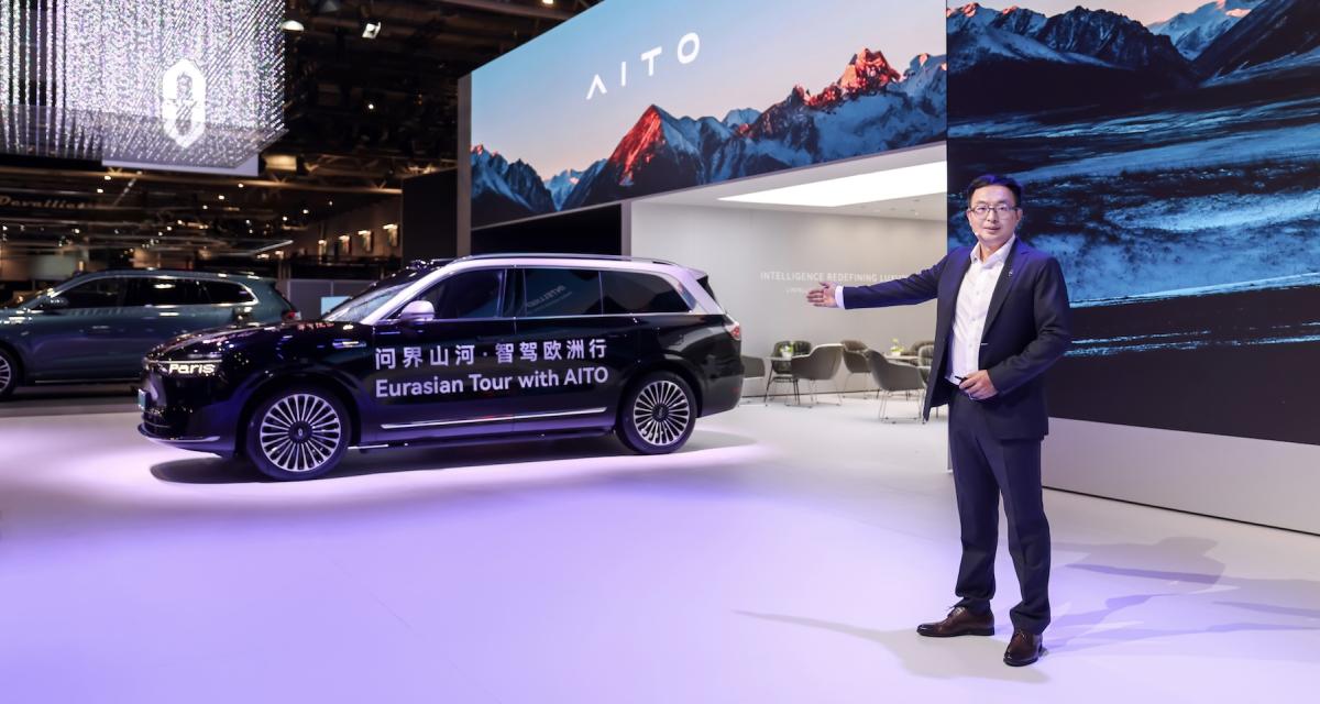 Un convoi AITO traverse l'Asie jusqu'au Mondial de l'Auto : une vision du luxe réinventée