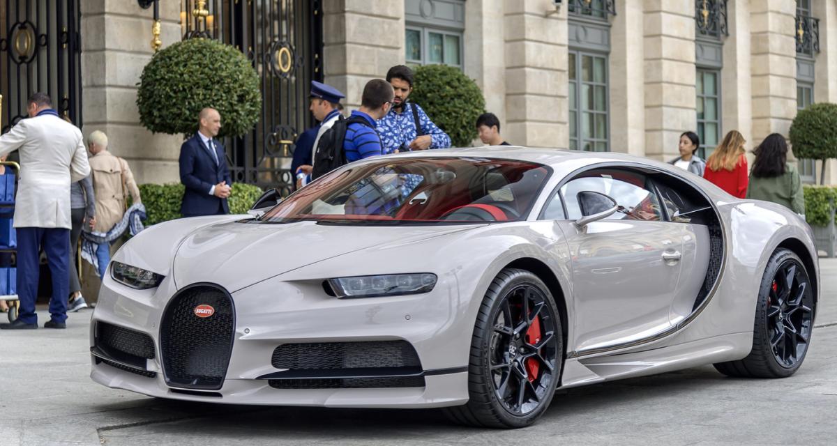 Deux Bugatti Chiron détruites après un accident évitable