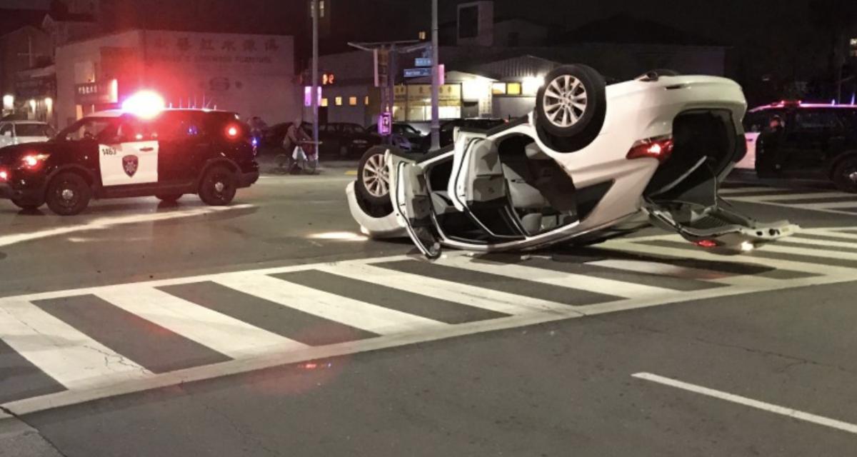 Course-poursuite folle à 200 km/h, il frappe un véhicule de police