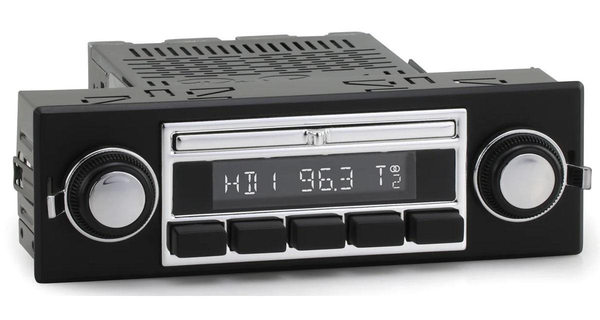 Au Sema Show, Retrosound présentait un nouvel autoradio au look rétro