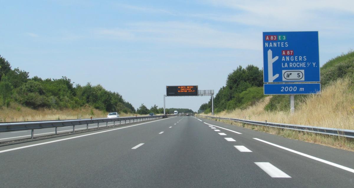 Une voie réservée au covoiturage mise en place sur cette autoroute avec déjà un contrôle radar