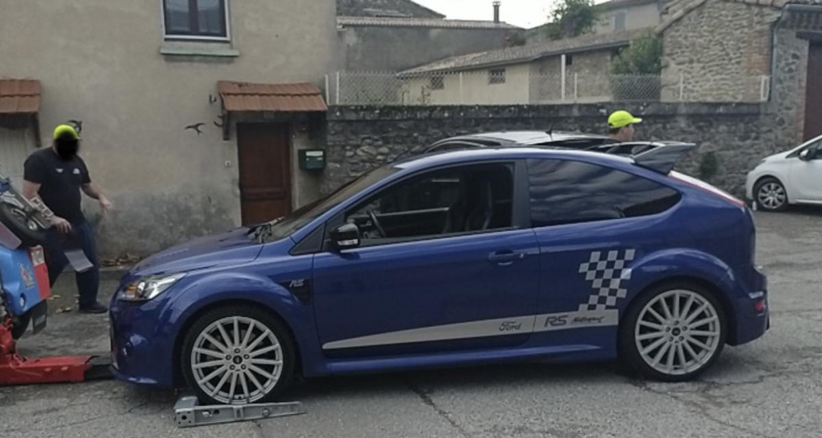 Ford Focus RS à 148 km/h sur une départementale : un circuit improvisé qui coûte cher