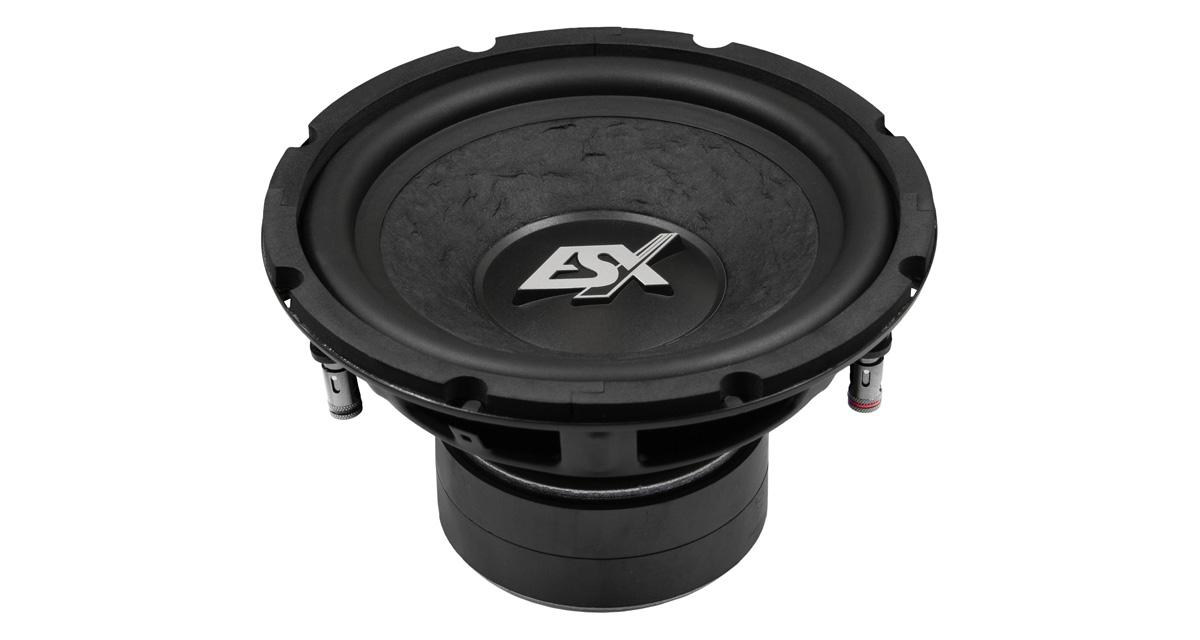 ESX présente un nouveau subwoofer de 20 cm offrant un rapport qualité/prix attractif