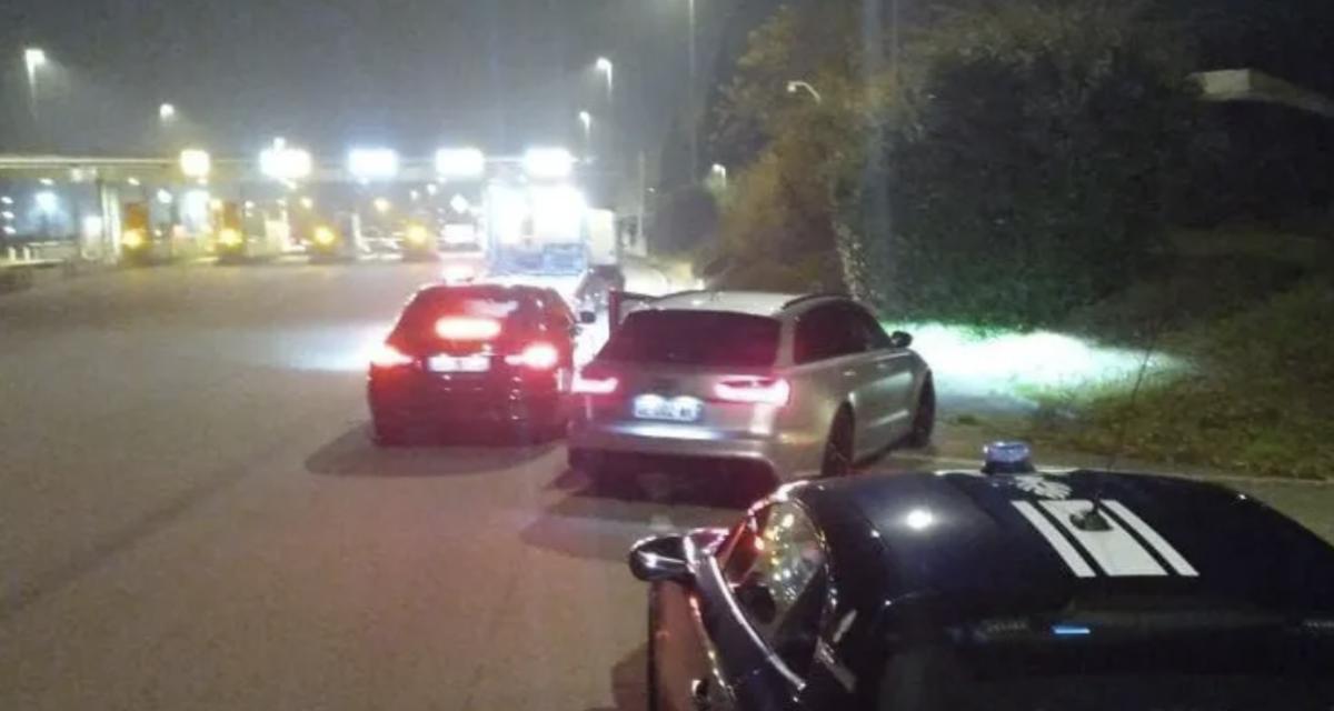 Au volant d'une Audi RS6, il explose les compteurs des gendarmes sur l'A7