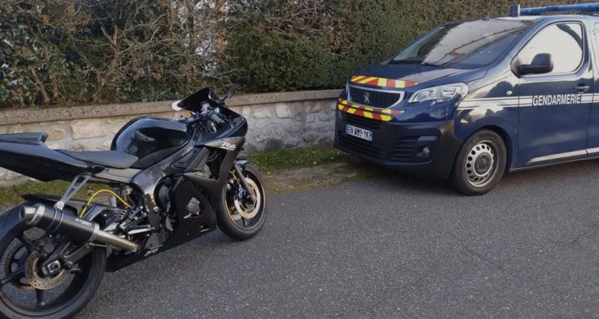 Il achète une puissante moto... et se fait retirer son permis dès le lendemain