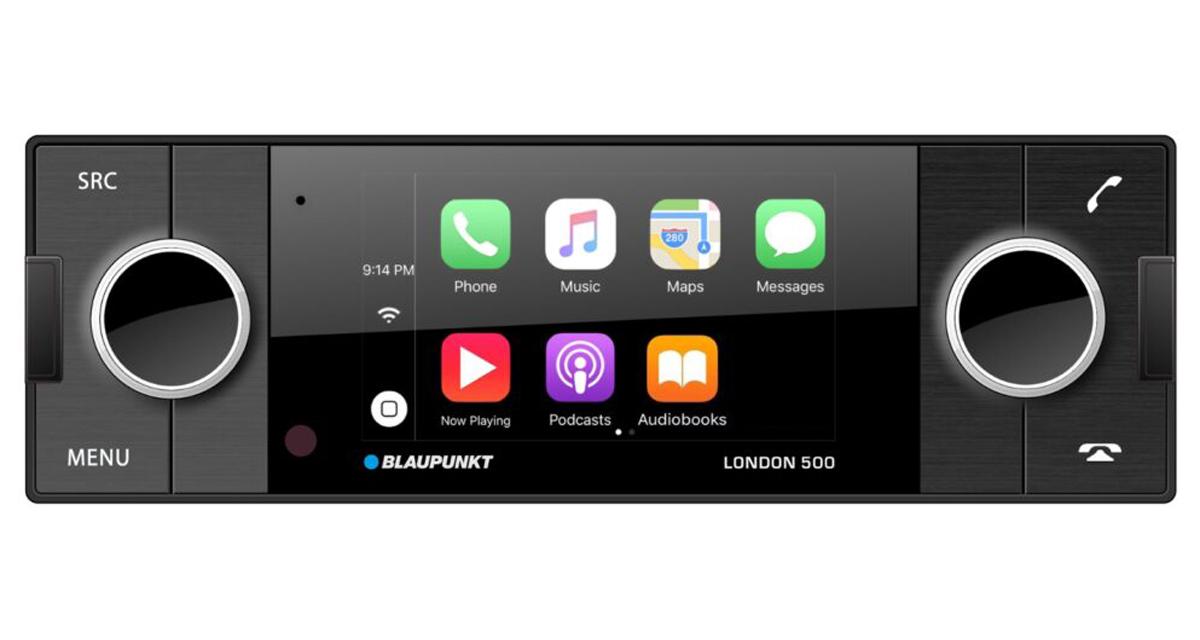 Un autoradio 1 DIN CarPlay idéal pour les youngtimers chez Blaupunkt