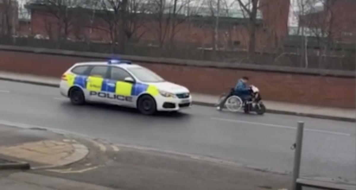 Course-poursuite insolite : une femme en fauteuil roulant tient tête à la police