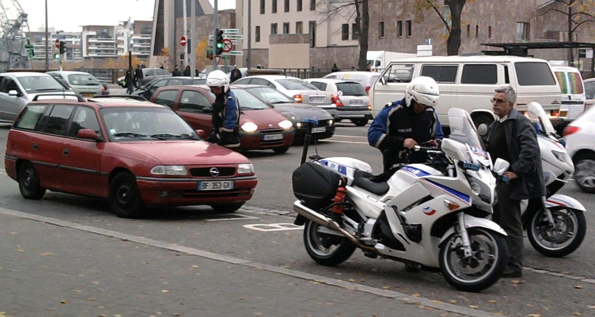 Un motard flashé à près de 210km/h recordman de l'excès du week-end