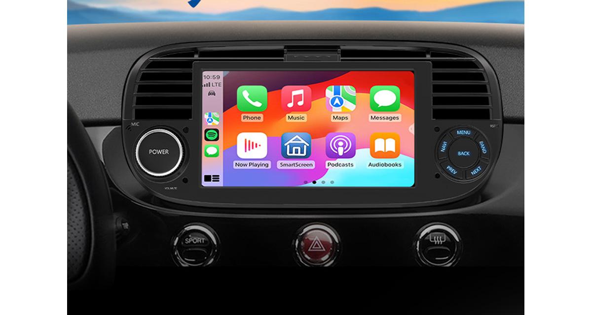 Eonon dévoile un autoradio Android avec connectivité Smartphone pour la Fiat 500