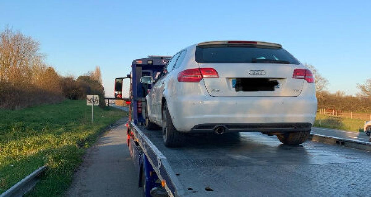 Ivre au volant de son Audi A3, il est flashé à 174 km/h !