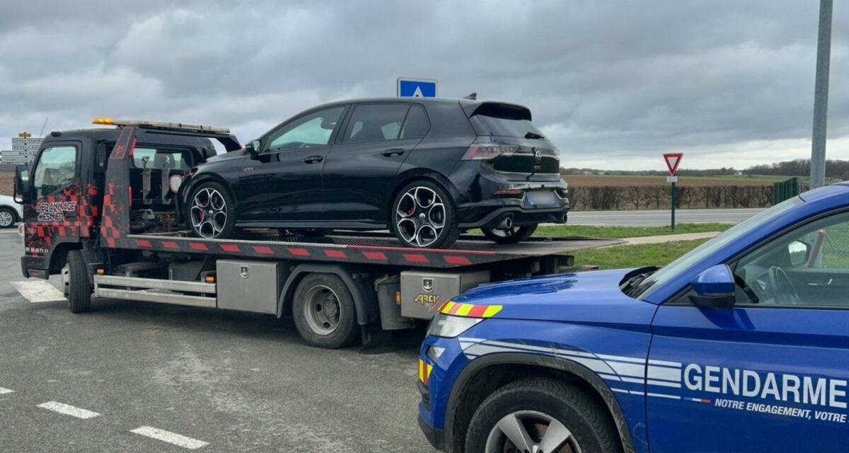 Il conduisait une Golf 8 GTI : vitesse folle, drogue et échange de conducteur raté... une ruse qui le précipite en prison