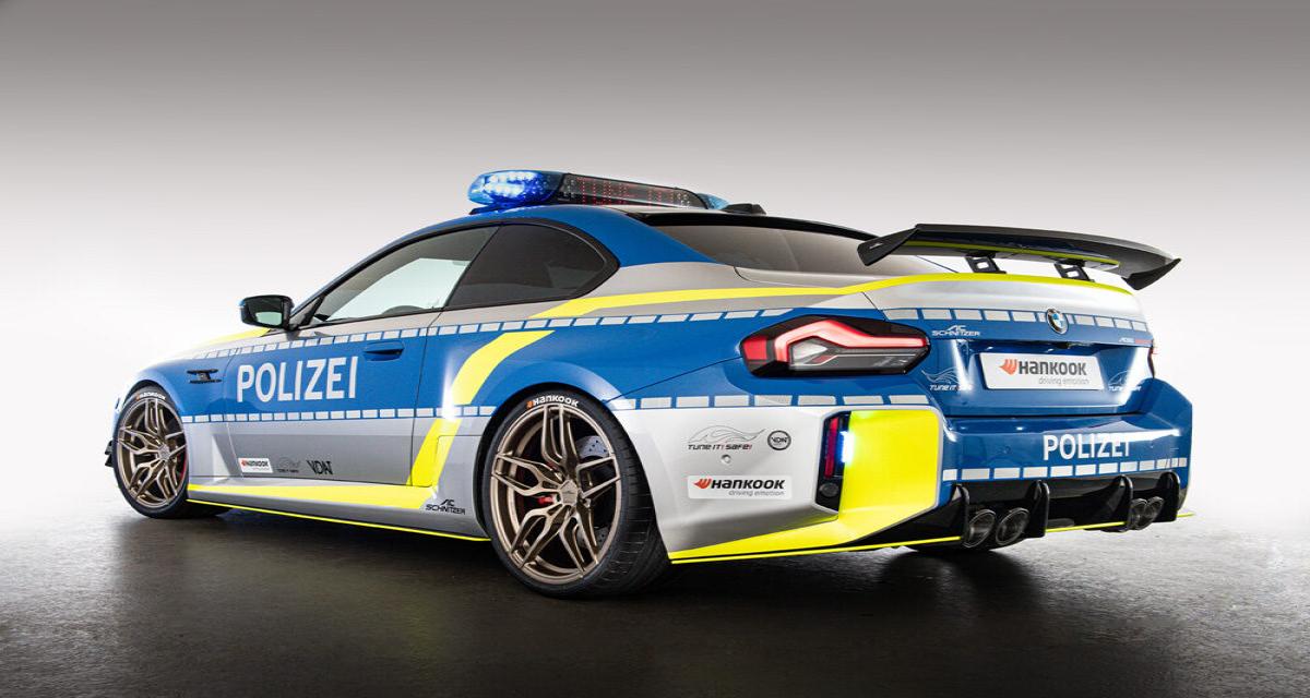 BMW M2 AC Schnitzer : le nouveau prédateur de l'Autobahn aux mains de la police allemande !