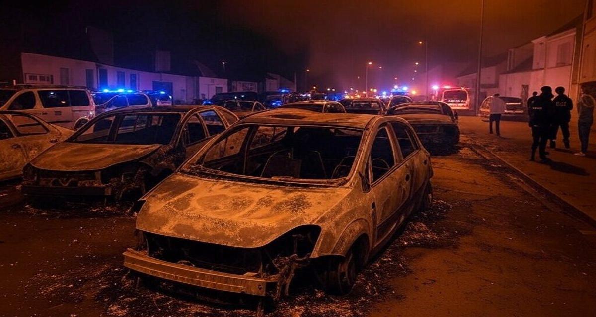 Rodéos urbains en France : 14 voitures incendiées en représailles, l'escalade de la violence inquiète