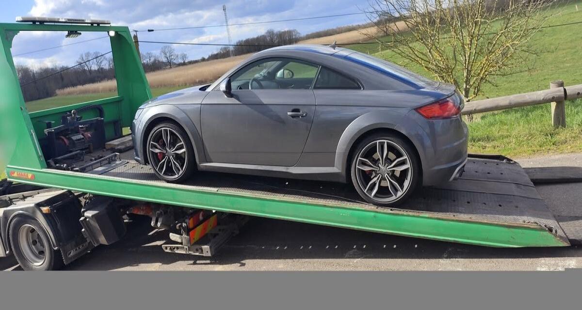 Une Audi TT dépasse largement la vitesse réglementaire : la gendarmerie frappe fort