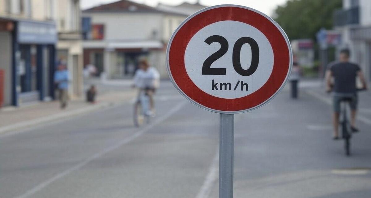 Vitesse limitée à 20 km/h : ces villes qui freinent encore plus la circulation