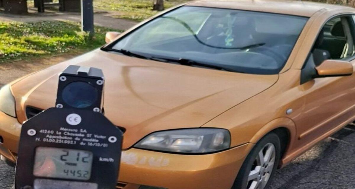 À 212 km/h sur l'A65 : ivresse, stupéfiants et record de vitesse pour cette Opel Astra qui se prend pour une Véga Missyl