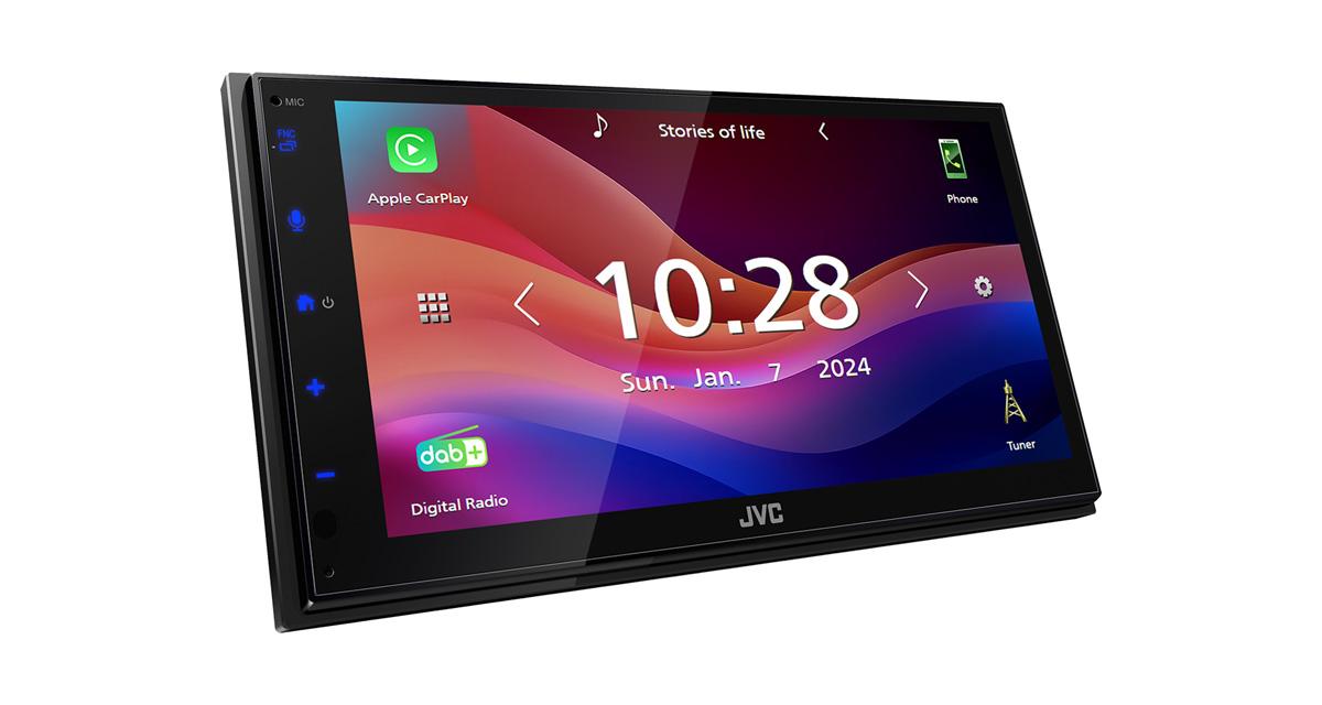 JVC commercialise un autoradio CarPlay à prix attractif
