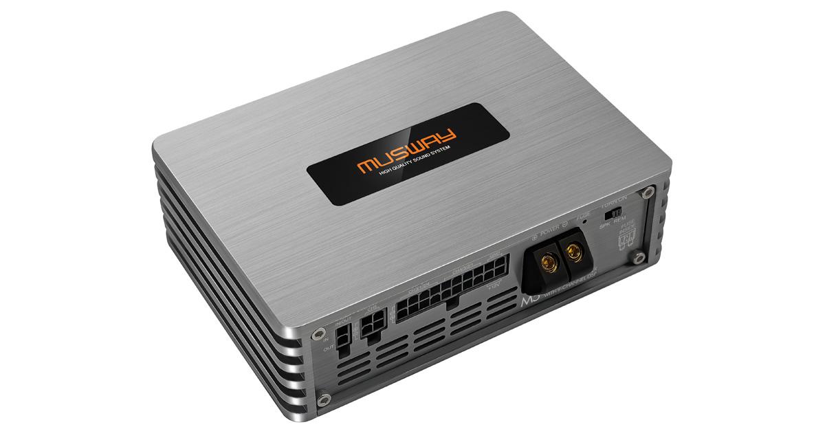 Musway présente un micro ampli DSP 5 canaux à prix attractif